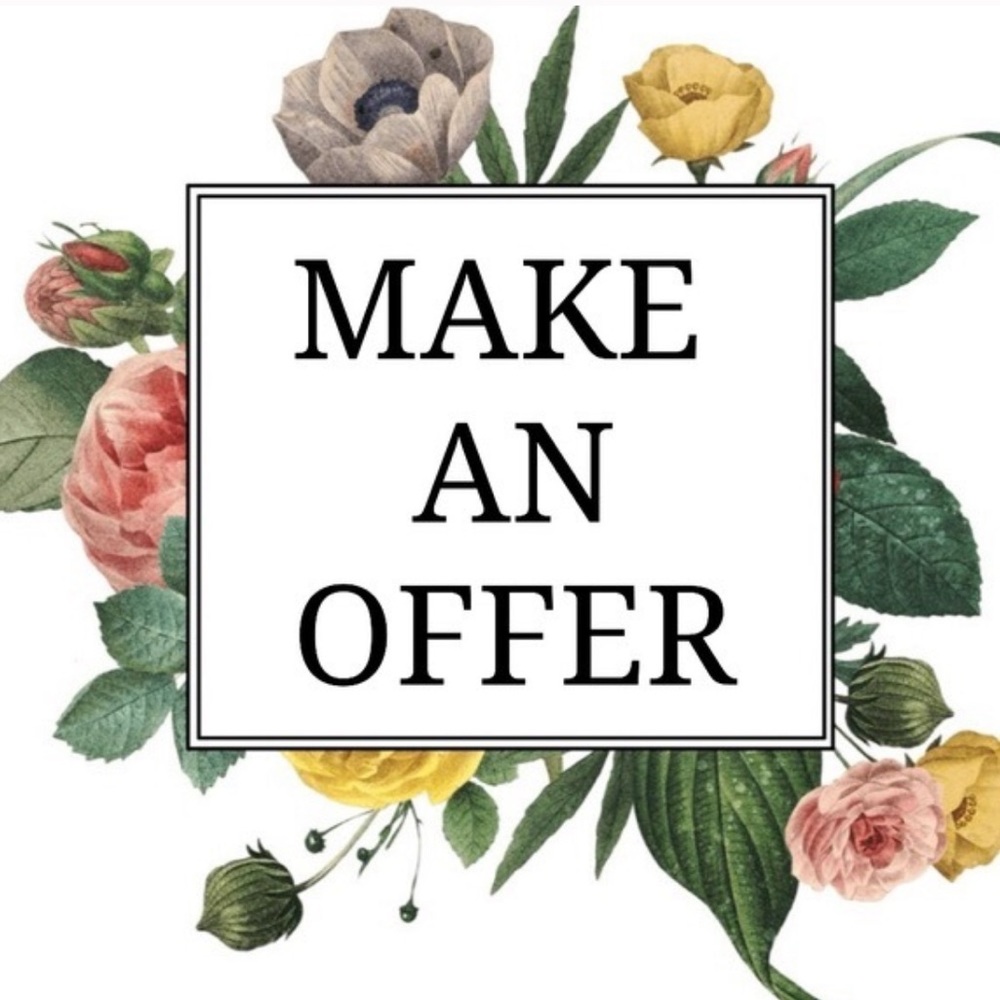 Offers always welcome